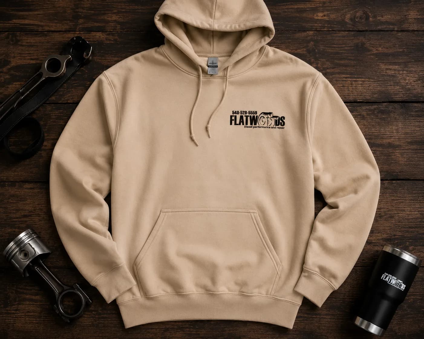 Flatwoods Hoodie – Tan