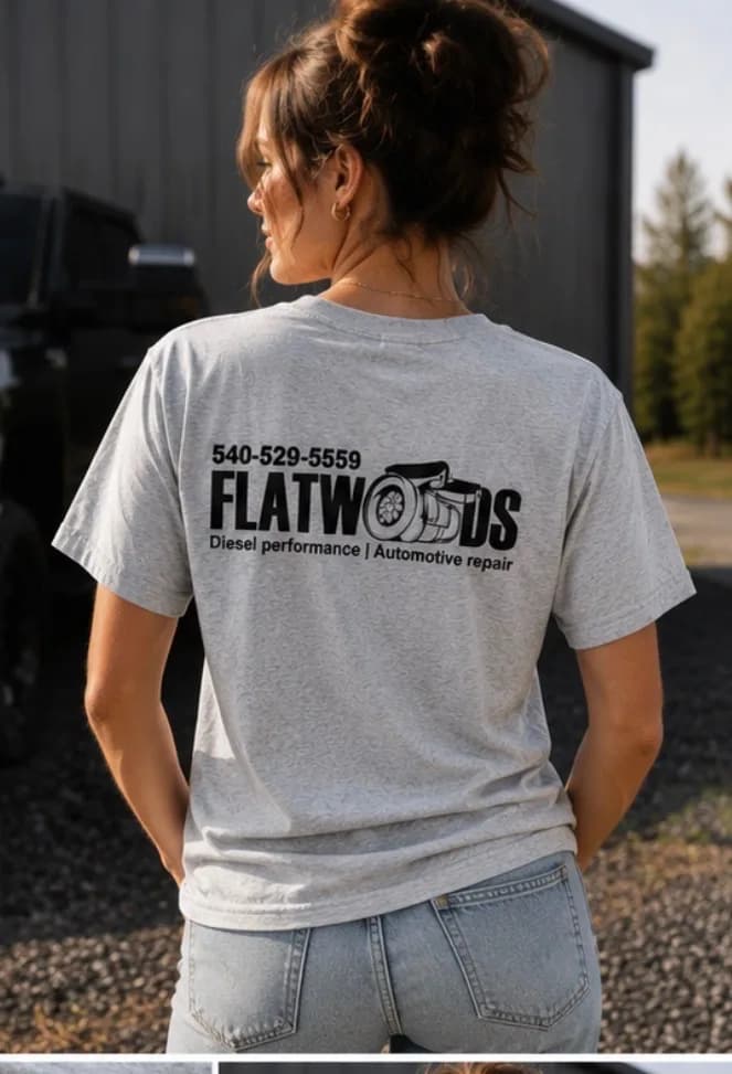 Flatwoods Grey Tee